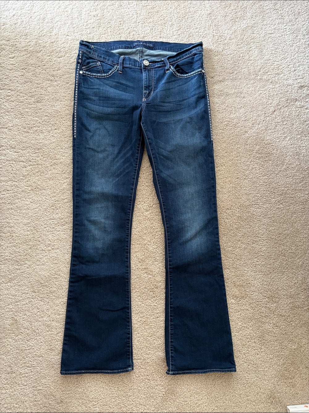 Classic Dark Blue Bootcut Women’s Jeans
